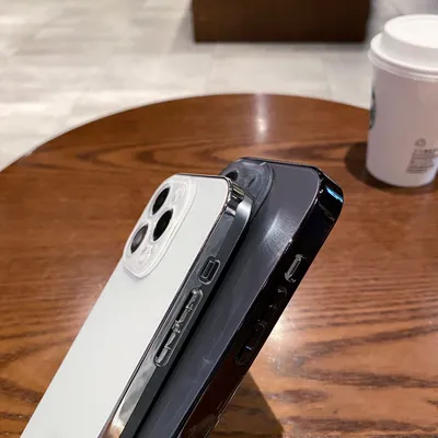 Electroplated Tpu Frosted Acrylic Phone Case
