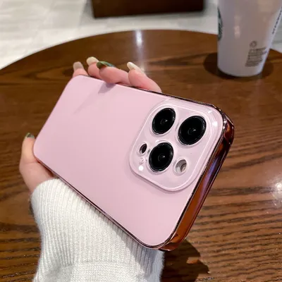 Electroplated Tpu Frosted Acrylic Phone Case