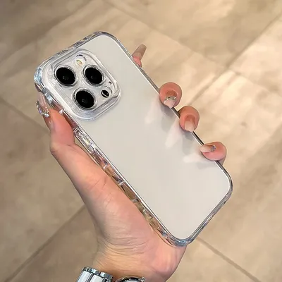 Diamond Patterned Personalized Acrylic Phone Case
