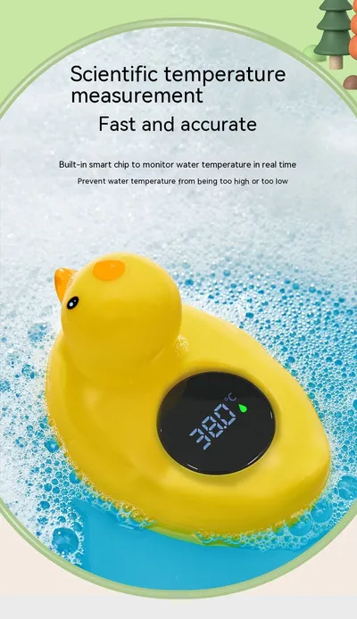 Baby Bath Thermometer Electronic Water Rechargeable Version Infant