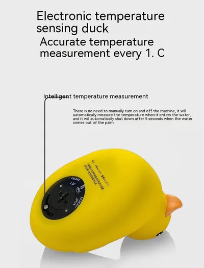 Baby Bath Thermometer Electronic Water Rechargeable Version Infant
