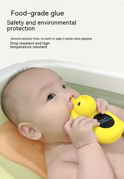 Baby Bath Thermometer Electronic Water Rechargeable Version Infant