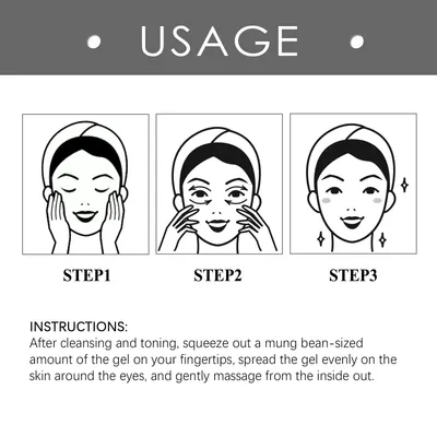 Eye Firming Gel Fading Wrinkle Eye Bags Moisturizing