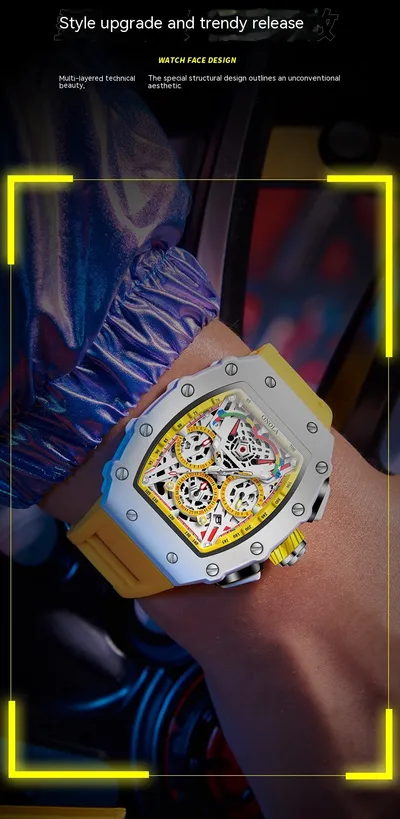 Multifunctional Fashion Waterproof Quartz Men
