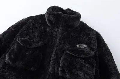 Winter Thick Quilted Polar Fleece Cotton Coat Jacket