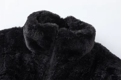 Winter Thick Quilted Polar Fleece Cotton Coat Jacket