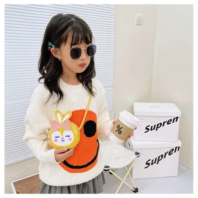 PU Children's Pocket Money Women's Fashion Crossbody Bag