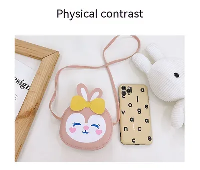 PU Children's Pocket Money Women's Fashion Crossbody Bag