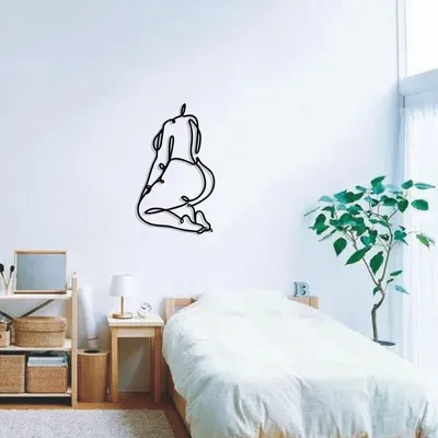 Craft Art Wall Metal Crafts Men Women Iron Craft Hanging Decorations