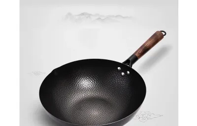 Iron Pan Traditional Iron Wok Handmade
