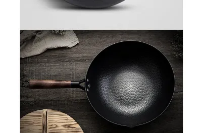 Iron Pan Traditional Iron Wok Handmade