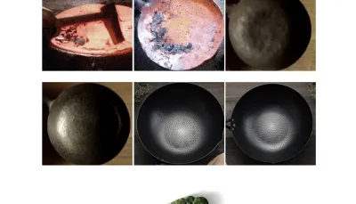 Iron Pan Traditional Iron Wok Handmade