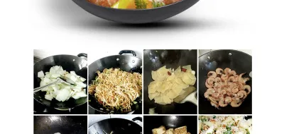 Iron Pan Traditional Iron Wok Handmade