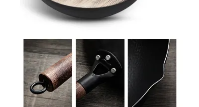 Iron Pan Traditional Iron Wok Handmade