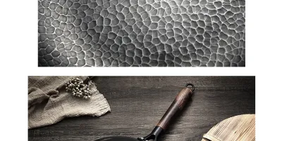 Iron Pan Traditional Iron Wok Handmade