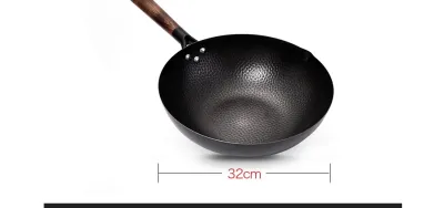 Iron Pan Traditional Iron Wok Handmade