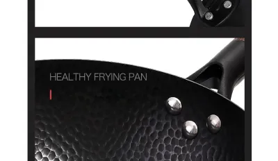 Iron Pan Traditional Iron Wok Handmade