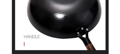 Iron Pan Traditional Iron Wok Handmade
