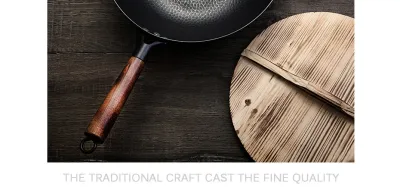 Iron Pan Traditional Iron Wok Handmade