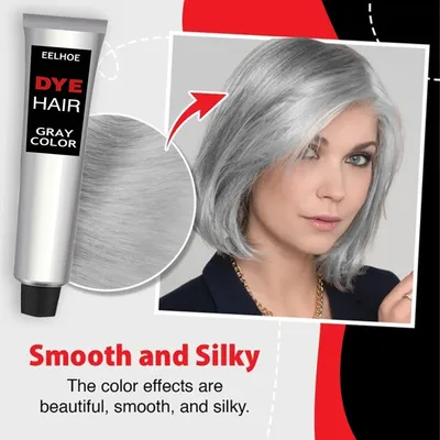 Easy To Color Hair Care Long-lasting Mild Hair Gray Hair Hairdressing Agent