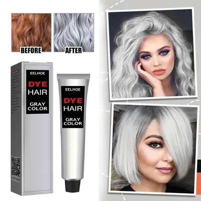 Easy To Color Hair Care Long-lasting Mild Hair Gray Hair Hairdressing Agent