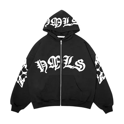 Women's Street Hoodie Zipper Sweater