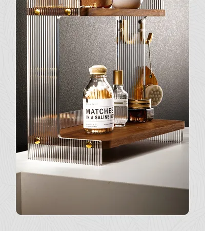 Bathroom Countertop Commodity Shelf Acrylic Storage Rack