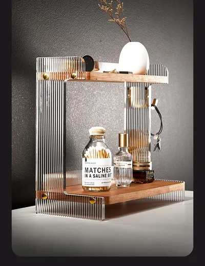 Bathroom Countertop Commodity Shelf Acrylic Storage Rack