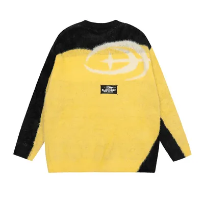 Brushed Round Neck Sweater For Men