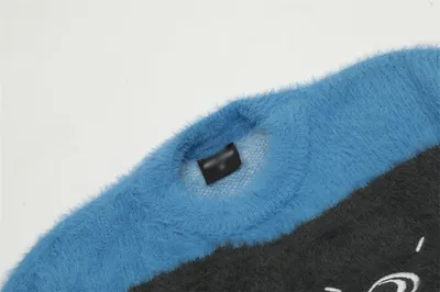 Brushed Round Neck Sweater For Men