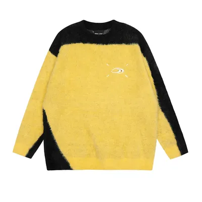 Brushed Round Neck Sweater For Men