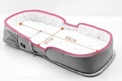 Newborn Baby Crib Foldable And Portable Mobile Backpack