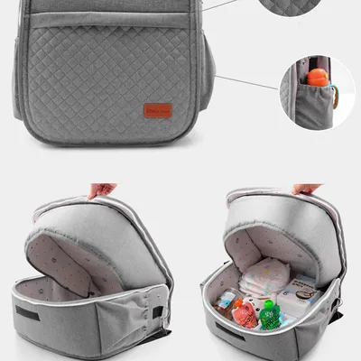 Newborn Baby Crib Foldable And Portable Mobile Backpack