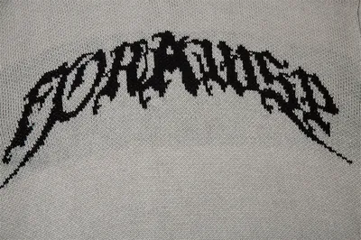 Letter Jacquard Sweater For Men
