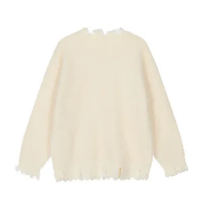 Fashion Butterfly Rhinestone Sweater Men