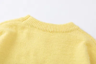 Kitten Round Neck Sweater Men