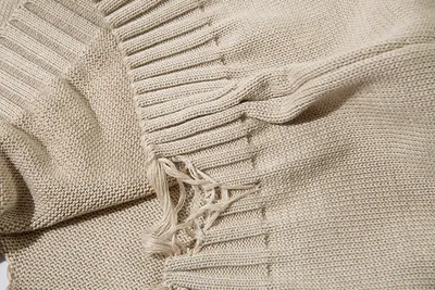 Solid Color Ripped Pullover For Men