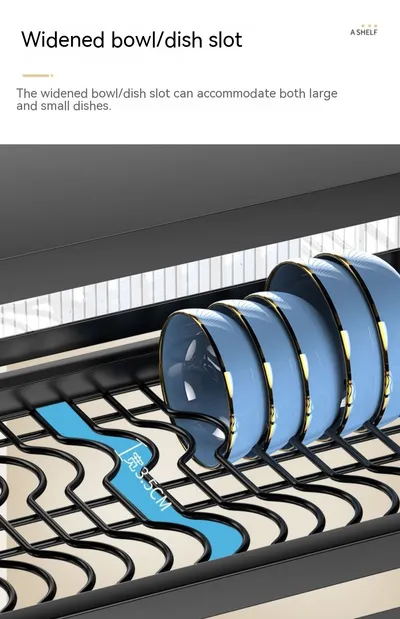 Kitchen Sink Storage Stand Surface Washed Bowl And Chopstick Rack Storage Household Drain Basket Rack