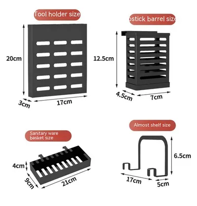 Kitchen Sink Storage Stand Surface Washed Bowl And Chopstick Rack Storage Household Drain Basket Rack