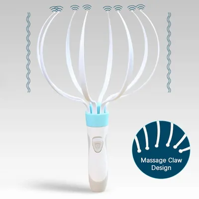 Head Massager Scalp Vibration Massage Eight Claw Electric Household Massager Head Masager Body Care