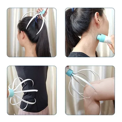 Head Massager Scalp Vibration Massage Eight Claw Electric Household Massager Head Masager Body Care