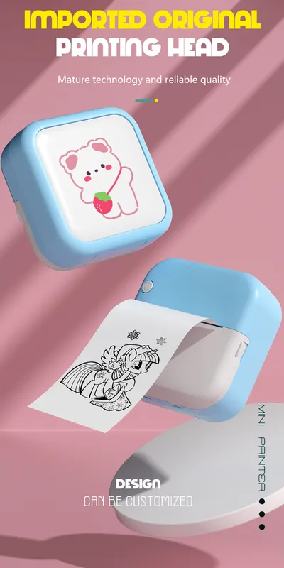 Student Mini Thermal Label Printer