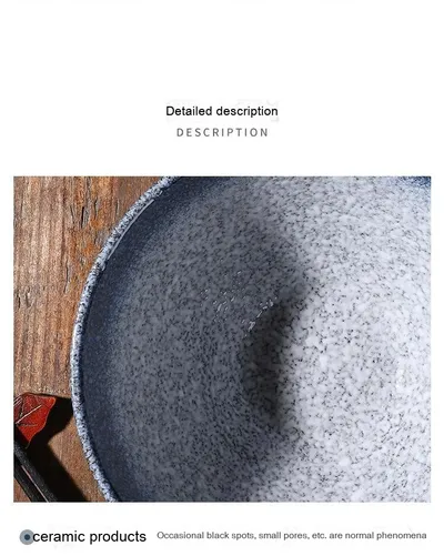 Japanese Style Ceramic Bowl Household Large Ramen Creative Tableware