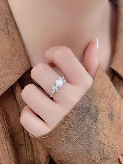Fashion Personalized Opal Ring For Women