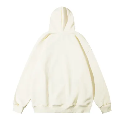 Graffiti Letter Printed Hoodie Men
