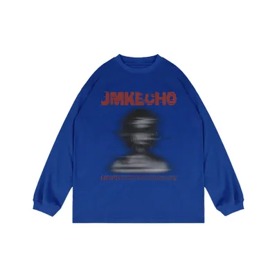 Fashion Printed Loose Sweatshirt Men