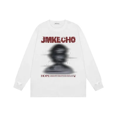 Fashion Printed Loose Sweatshirt Men