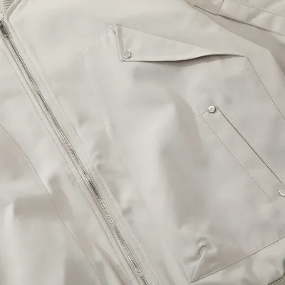 Men's Design Sleeves Pleated Fashion National Fashion Loose Baseball Uniform Jacket