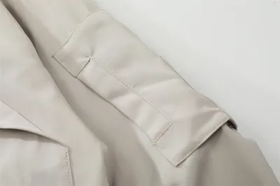 Men's Design Sleeves Pleated Fashion National Fashion Loose Baseball Uniform Jacket