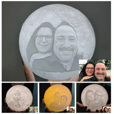 Custom Moon Lamp